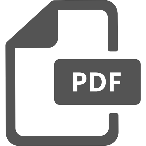 An icon for a PDF file